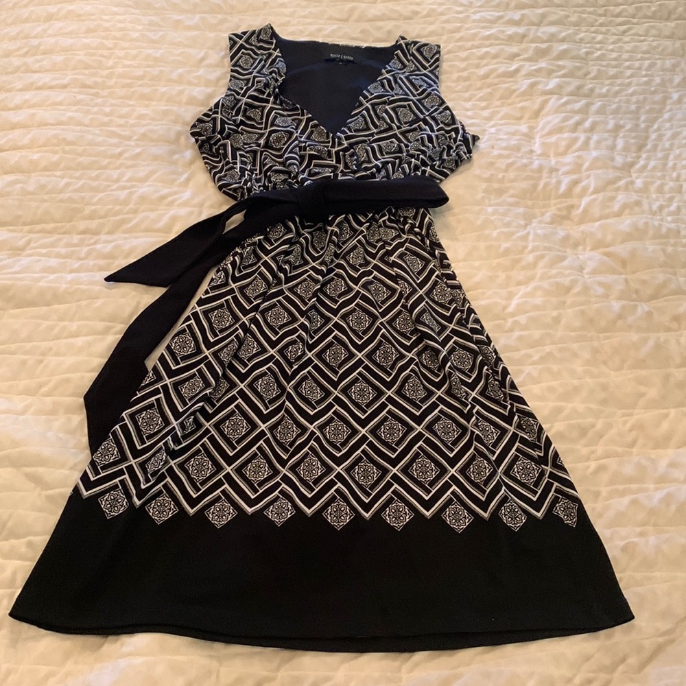 Black House White Market black & white dress. Large.